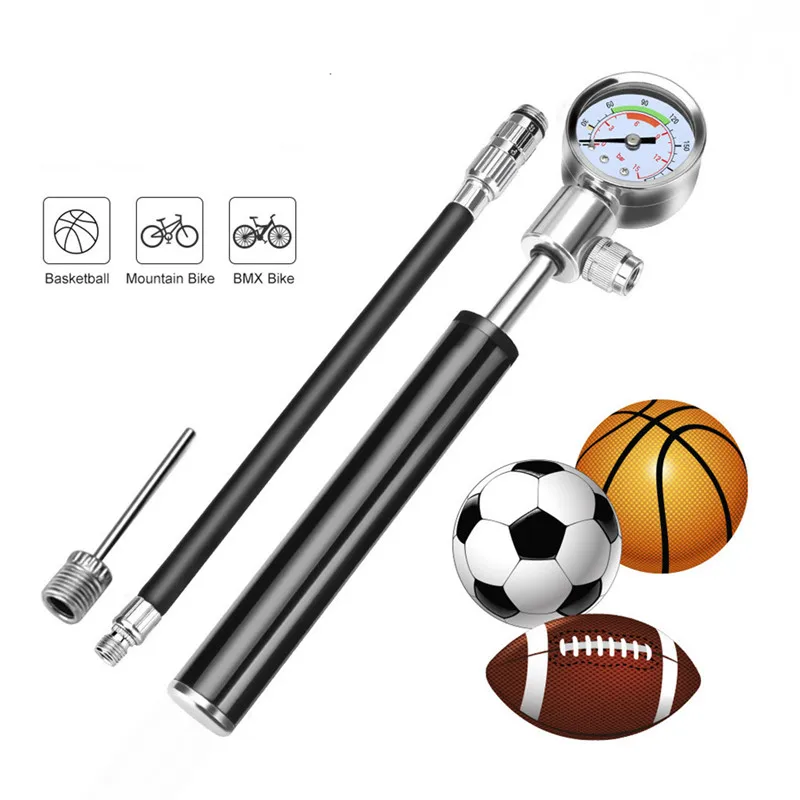 Portable High Pressure Bicycle Pump MTB Road Cycling Tire Inflator Football Basketball Pump Bike Repair Manual Inflator air pump,bike pump,bicycle pump,bike tire inflator,ball pump