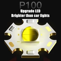 פנס ראש חזק XHP100 Led עם זום, טעינה באמצעות USB, עוצמה גבוהה, עמיד למים, פלט 18650, פנס ראש מבריק מאוד 2