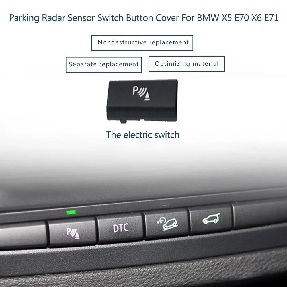 Parking Radar Sensor Switch Button Cover BMW X5 E70 2006-13 X6 E71 2008-14