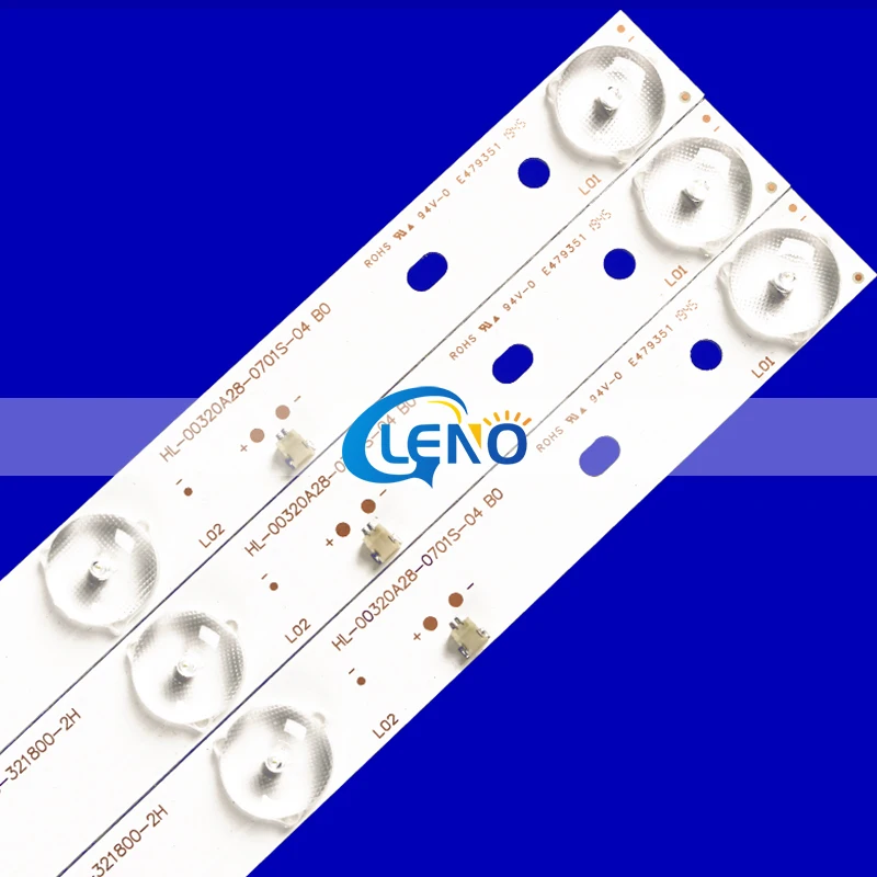 15PCS LED Strip For JVC 32'' TV ZDCX32D07-ZC14FG-05 HL