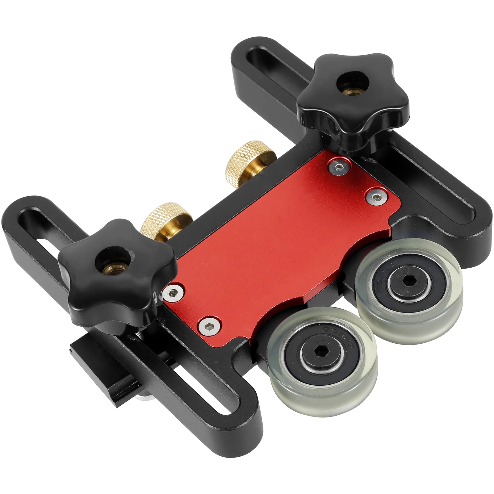 

Bearing Stock Roller Aluminum Alloy Table Saw Push Block Sturdy Table Stock Guide Roller Table Saw Jig Guide Roller Featherboard