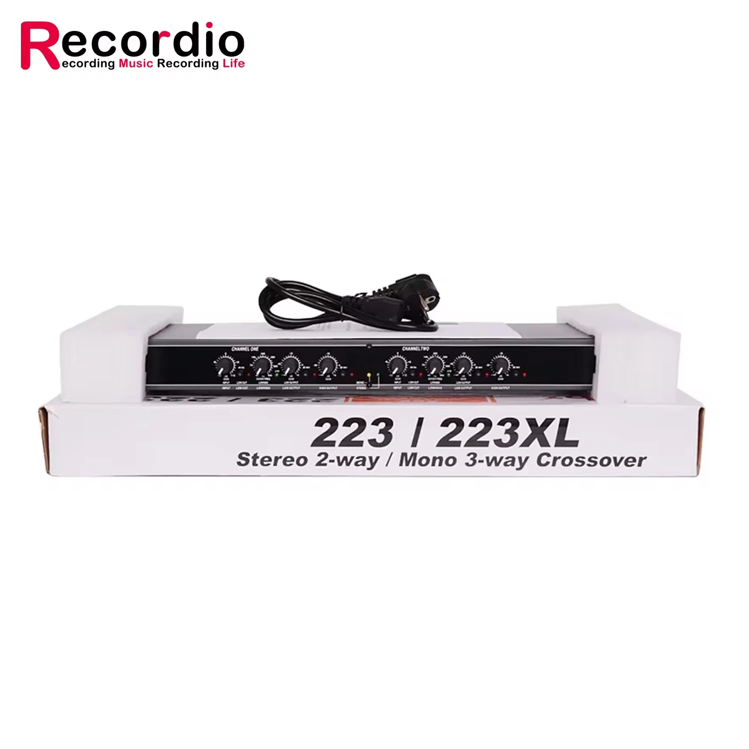 GAX-223XL Stereo Mono 2/3 Frequency Audio Electronic Divider Stage Performance Peripheral Equipment 223XL