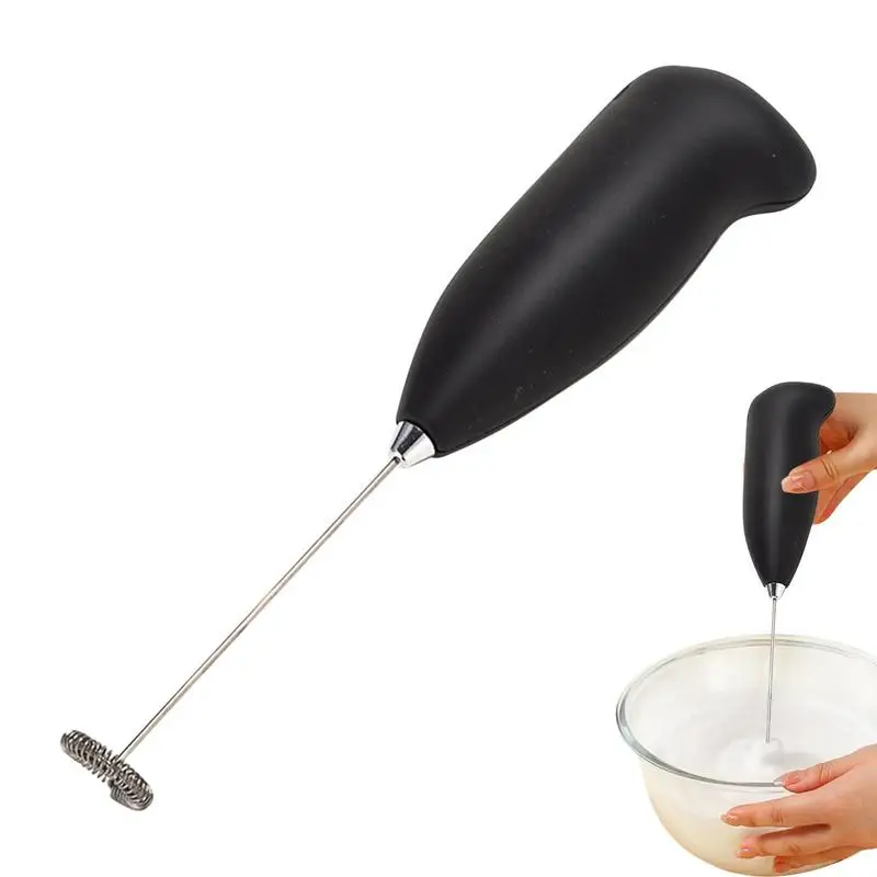 

Electric Coffee Blender Handheld Foam Maker Whisk Coffee Stirrer Drink Mixer Stainless Steel Milk Frother Food Grade For Latte