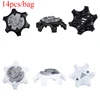 14Pcs/Lot Smooth TPR Golf Spikes Pins 1/4 Turn Fast Twist Shoe Spikes Replacement 1