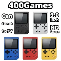 Built-in 400 Two-Player Game Console Portable Pocket Case Mini Retro Handheld Game Console 3 Inch LCD Game Player Christmas Gift 1