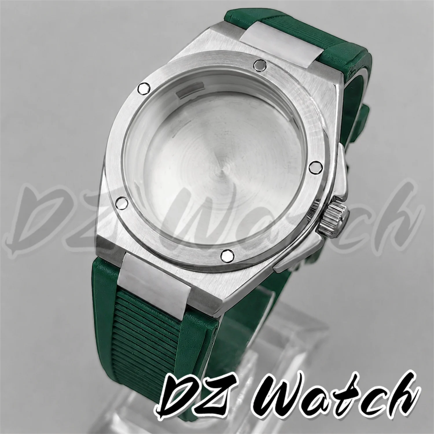Engineer Style Luminous Watch Dial & Hands Set with Stainless Steel Case - 40mm