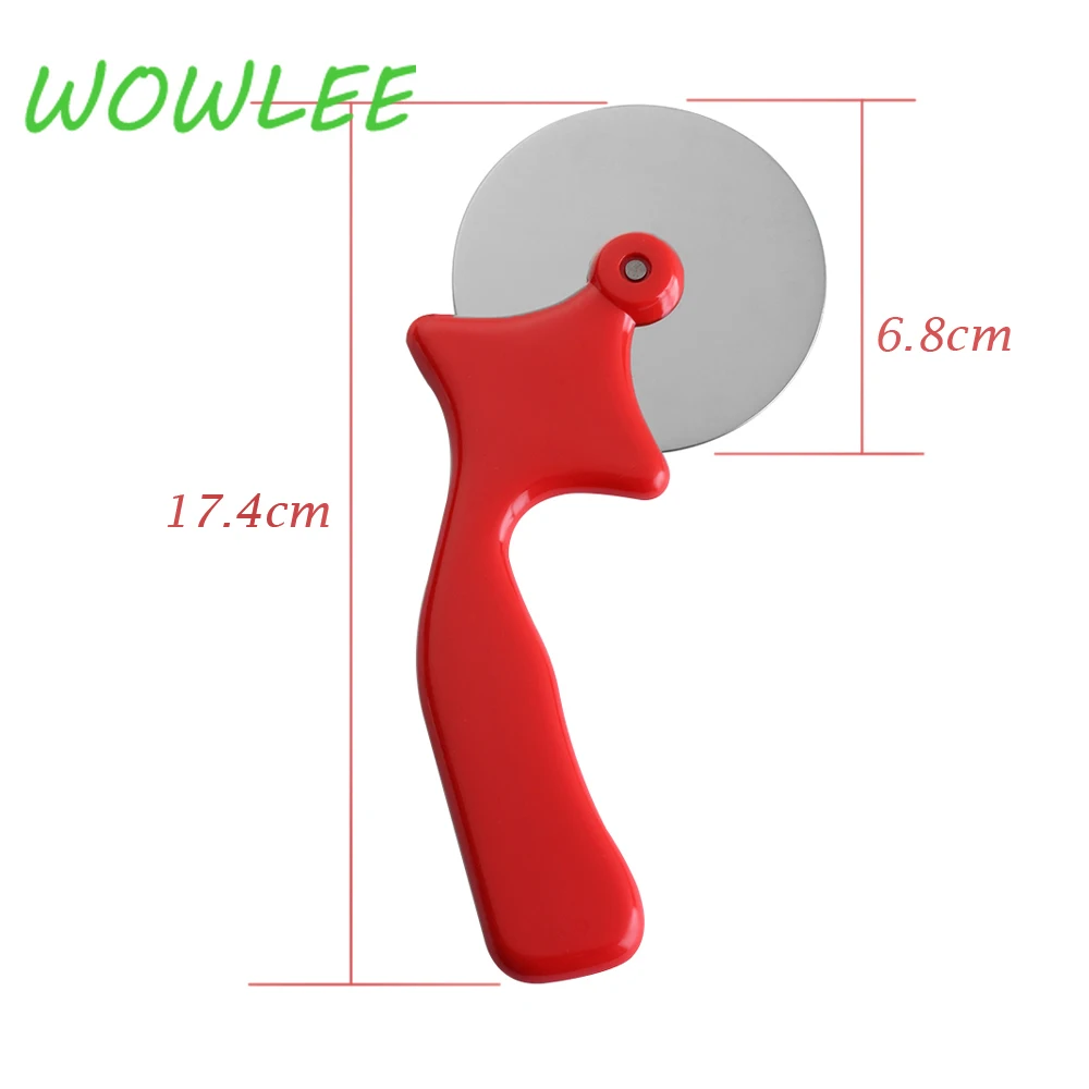 Pizza Cutter 1pc Pizza Cutter Stainless Steel Knife Cake Tools Wheels Scissors Ideal Pies Waffles Dough Cookies Kitchen gadgets