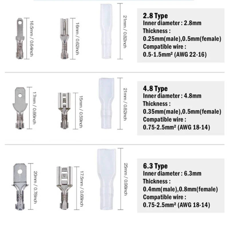 femea macho fio cabo splicing terminal alicadores de friso 02