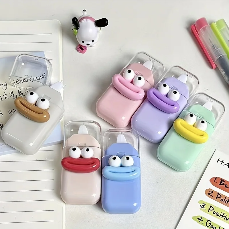 6pcs Correction Tape School Special Cute Change Mini Modification Portable Artifact Correction Tape