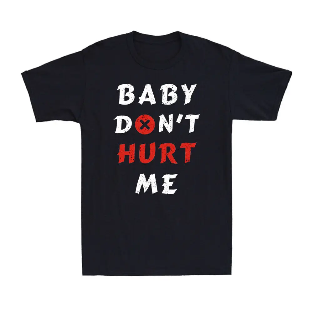 

Винтажная Мужская футболка с надписью «Baby Don't навредить мне»
