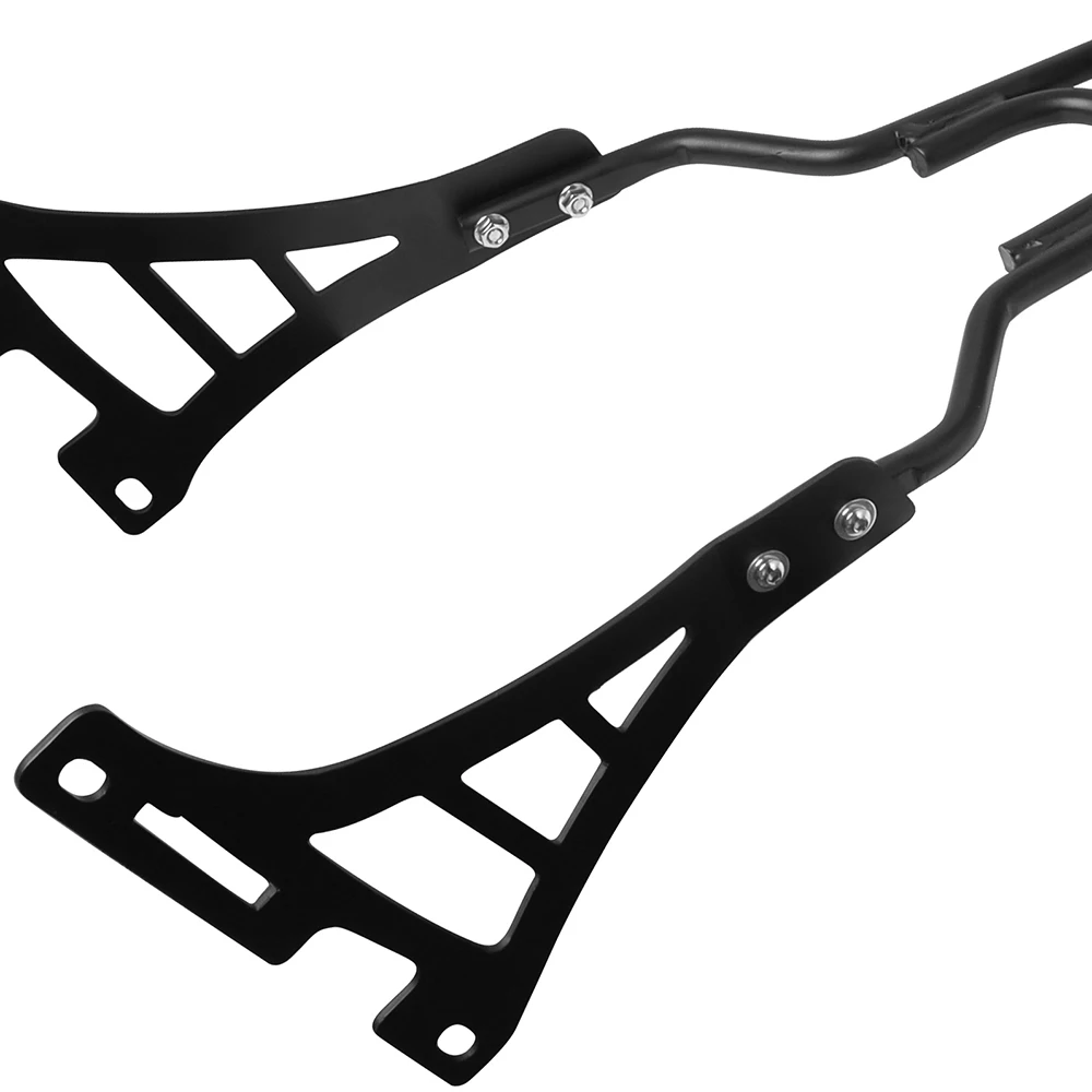 For Harley Sportster XL 883 1200 2004-2020 19 18 Motorcycle Black Rear Backrest Sissy Bar With Cushion Pad