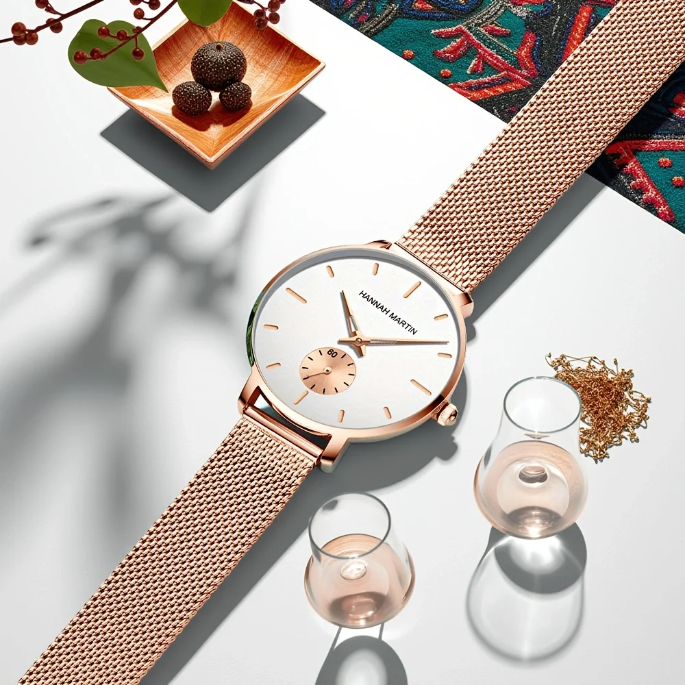 2025 New Fashionable Women Watch Top Brand Hannah Martin