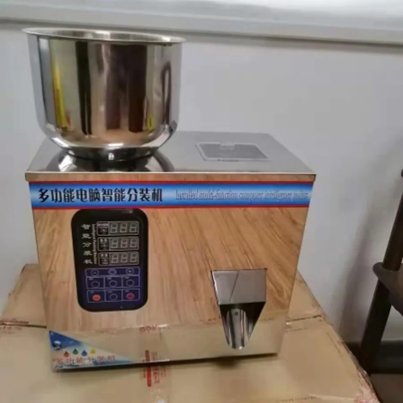 Automatic Packing Machine For Grains Rice Tea Red Dates Walnut Peanuts Melon Seeds Granules Dog Food Weighing Filling Machine