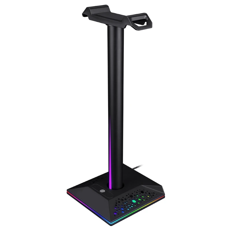 

Подставка для гарнитуры RGB премиум-класса с креплением на голову для креативных наушников на столе, Прямая поставка