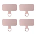 Metal Rose Gold 4PCS