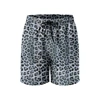 2024 Men's Casual Shorts Men's Leopard Print 3D Printed Beach Shorts Casual Suitable for Surfboard Personality Summer 6