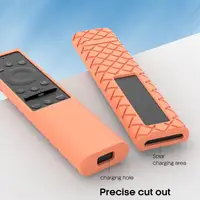 New Replace BN59-01357A For Samsung 2021 Voice Solar Energy TV Remote Control w/ Silicone Case TM2180E QN9 QN8 QN7 N43LS03AAFXZA 2