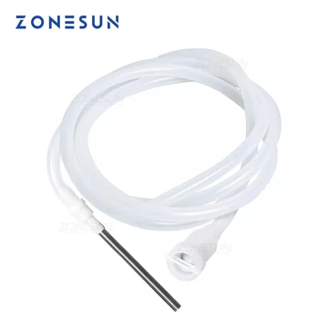 ZONESUN 충전 기계 부품 플라스틱 파이프 노즐, 연동 펌프 충전 필러, 8mm, 10mm