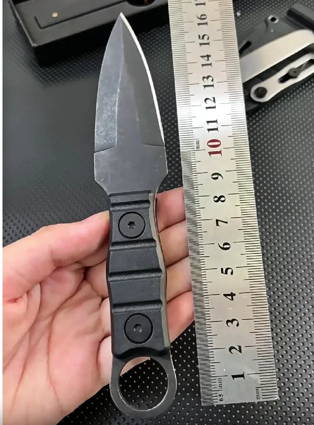 S7f1c8e26c0a6408da45a5c3cc423f31d2 New Pocket knife Outdoor small straight knife,utility knife +K sheath, high hardness survival knife, camping EDC tool portable Mallzona