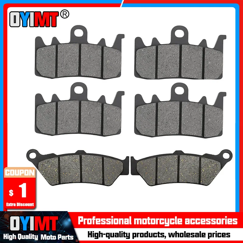 Motorcycle Front and Rear Brake Pads for BMW R1200RT R1200RS Sport