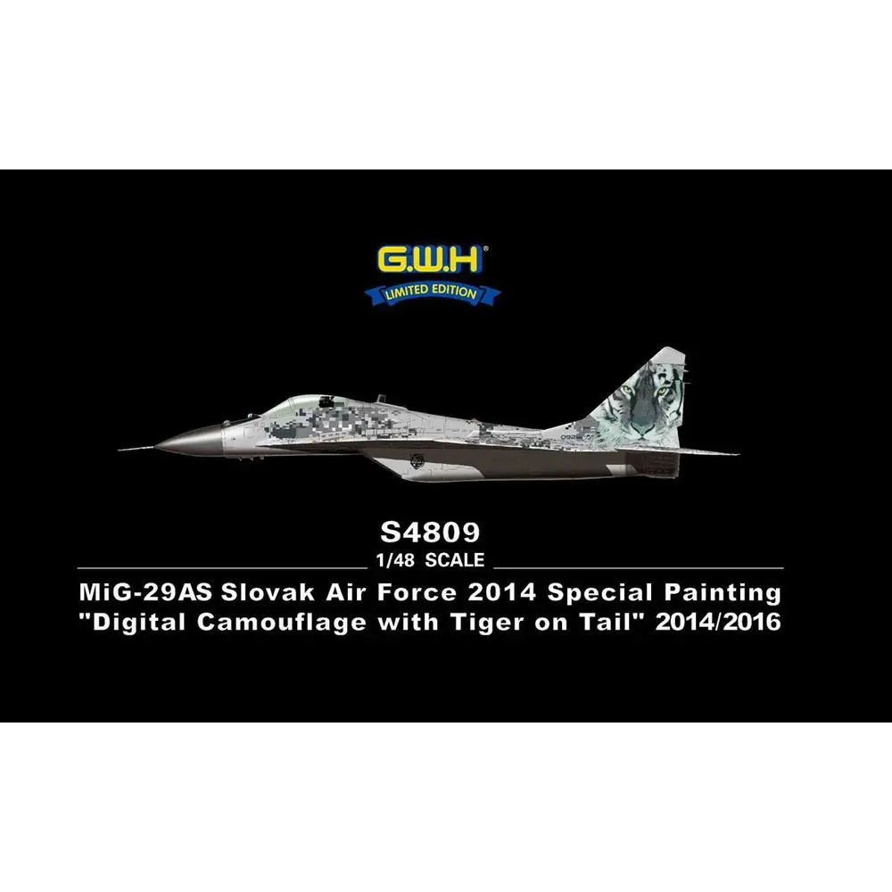 Great Wall Hobby S4809 1/48 Mig-29As African Airforce 2014 Kit Modello In Scala Di Pittura Speciale
