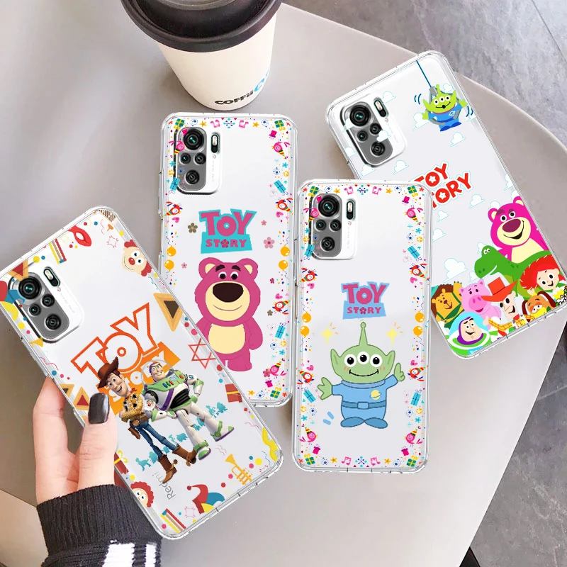 

Toy Story Cartoon Cute For Xiaomi Redmi Note 12 11 11S 11T 10 9 8 7 6 5 4 Pro 5G 4G Silicone Transparent Soft Phone Case Fundas