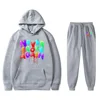 Youngboy Never Broke Again Hoodie 2PCS Sets Tracksuit Fashion Hip Hop Suit Sweatpants Men Women Hooded Sweatshirts Sport Pant 6