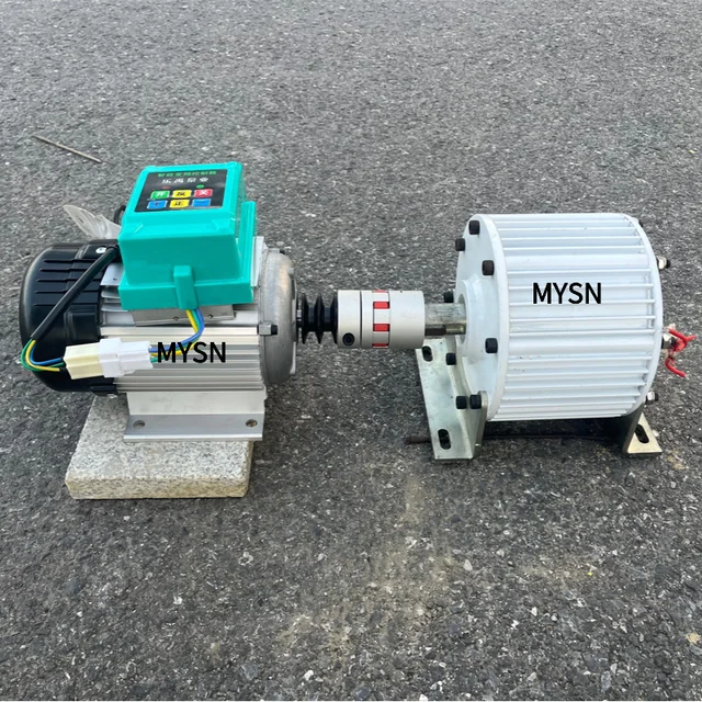 20KW 30KW Permanent Magnet Generator Set 220V 380V 48V 500RPM 6
