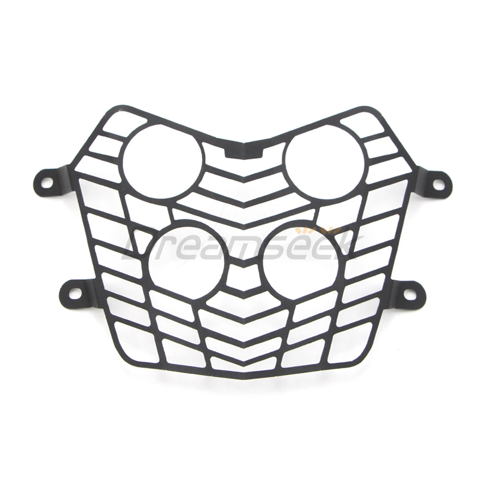 

Black Headlight Grille Guard Cover for Yamaha Tenere 700, XT700Z Tenere, T7 Rally 2019 2020 2021 Motorcycle Fairing Protector