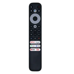 Universal Replacement Remote Control for TCL Smart TVs with Streaming Apps Access (Black)