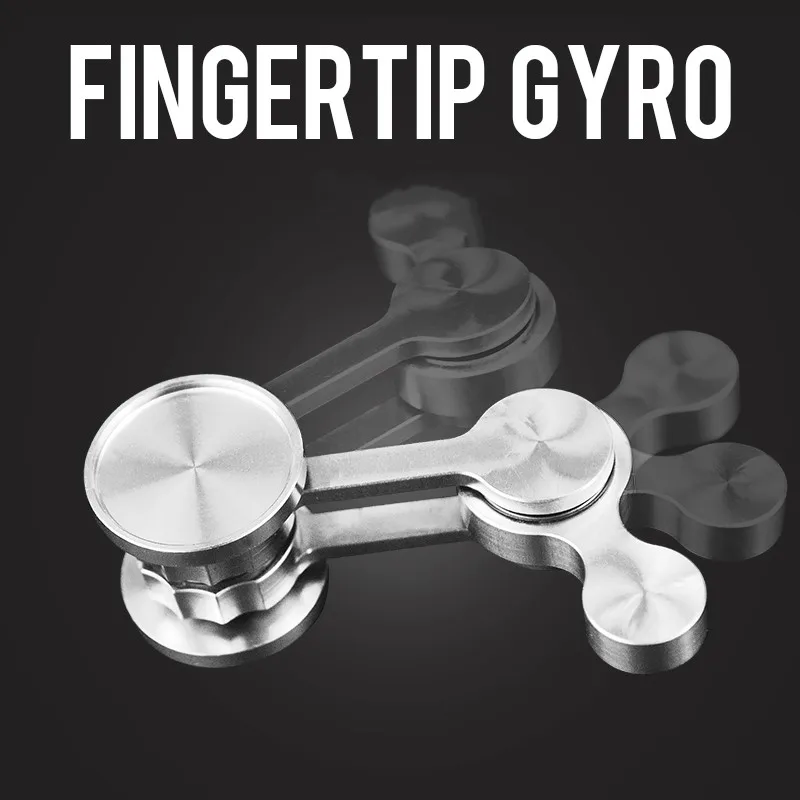 

Chenyu Fingertip Spinner Stainless Steel Chaotic Pendulum Finger Spinner Double Pendulum Creative Gift Decompression Toy