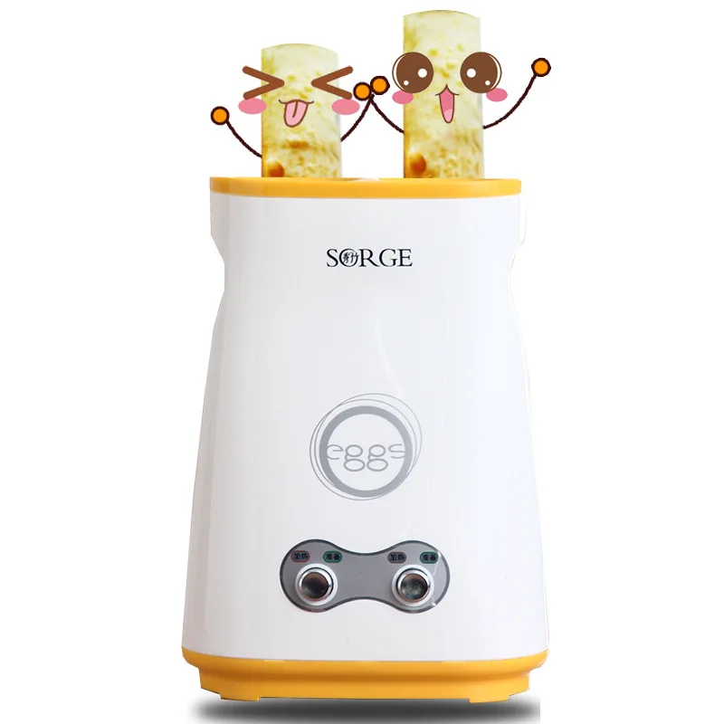 280W Household Electric Omelette Automatic rising double Egg Roll Maker Cooking Tool Egg Cup Omelette Master Sausage Machine