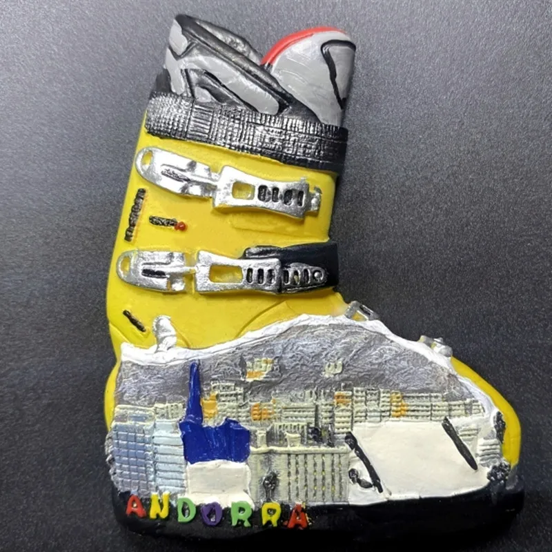 Europe Andorra 3D Fridge Magnets Tourism Souvenir