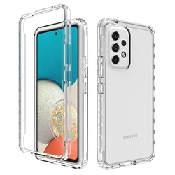 Crystal Clear Shockproof Phone Case with Enhanced Protection for Galaxy A17 5G (Clear)