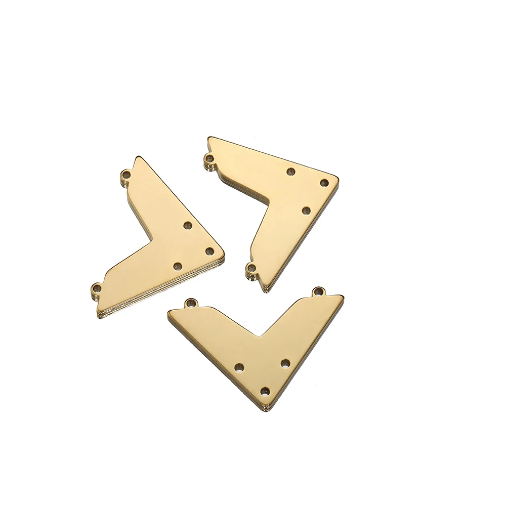 Kein Verblassen, 10 Stück, 5 Stück, Edelstahl, poröse Löcher, Anhänger, goldfarben, Mond-Charms, Verbinder für Halskette, Kette, Schmuckherstellung, DIY – Detail 15