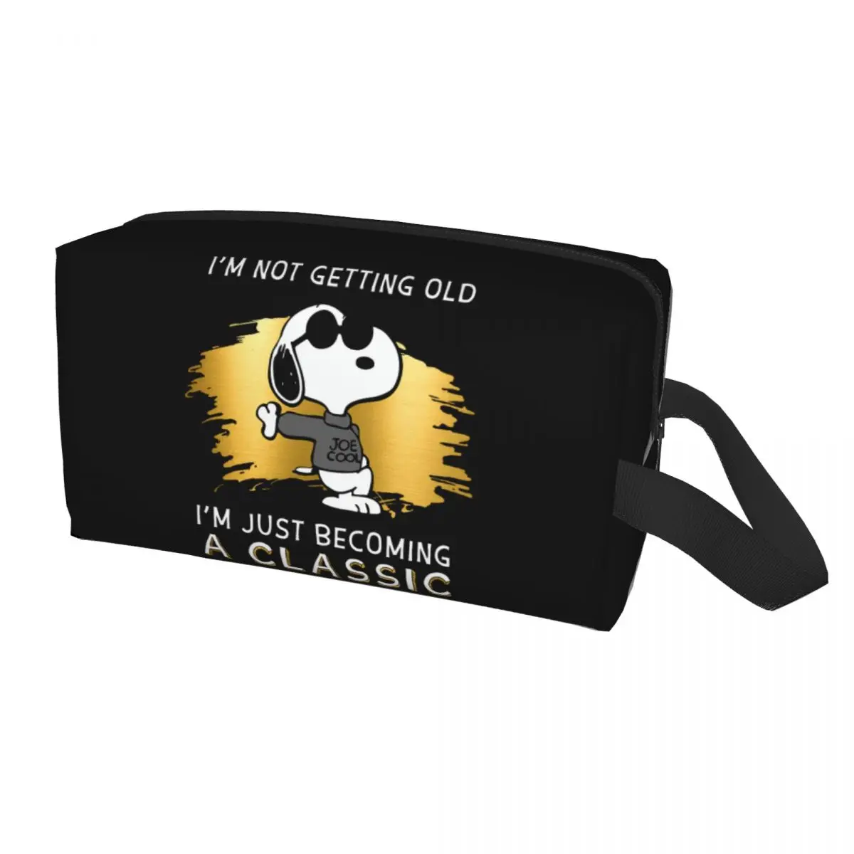 thumbnail image 1 of Neceser de viaje personalizado con diseño de paisaje de Van Gogh, Snoopy y Charlie Brown, organizador de maquillaje y artículos de tocador, kit de belleza, 1 of 5