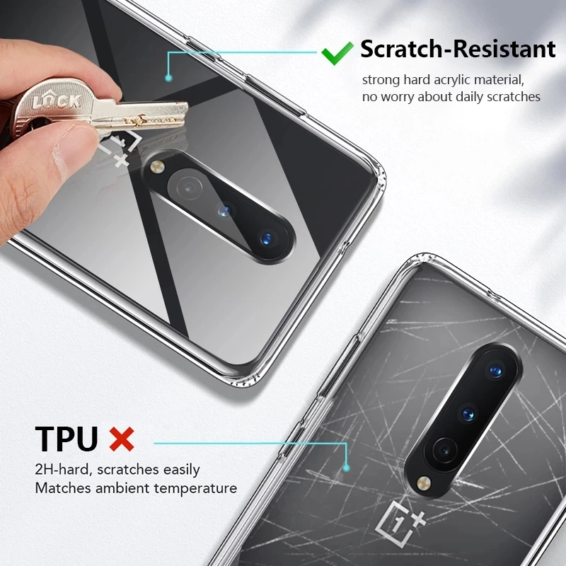 Premium Transparent Shockproof Silicone Phone Case