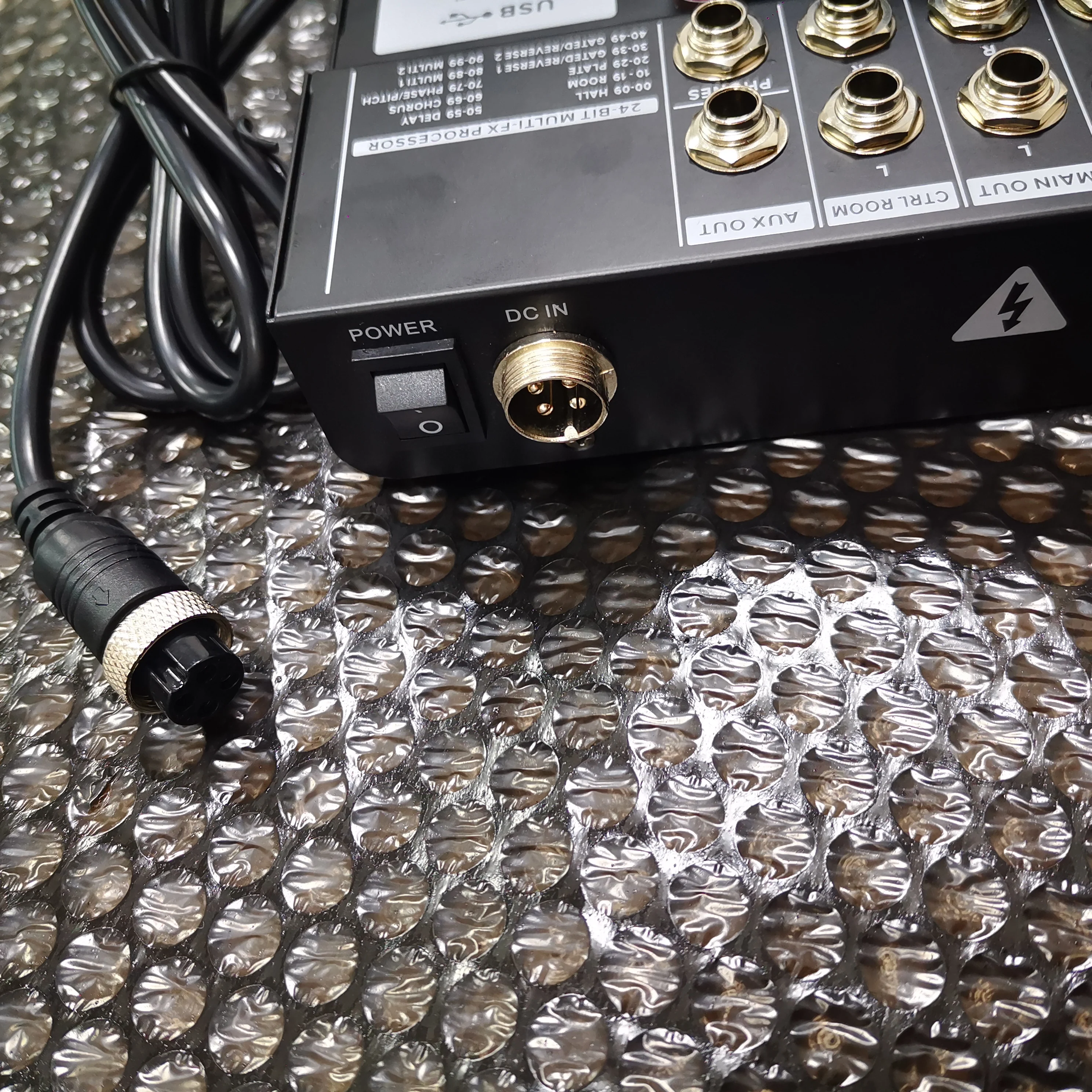 10 Channel Professional Audio Mixer 99DSP Effects USB BT