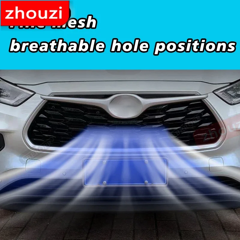 현대 산타페 TM 2019 물 탱크 커버 레이싱 그리드 보호 네트 콘덴서 자동차 액세서리 용 자동차 곤충 방지 네트