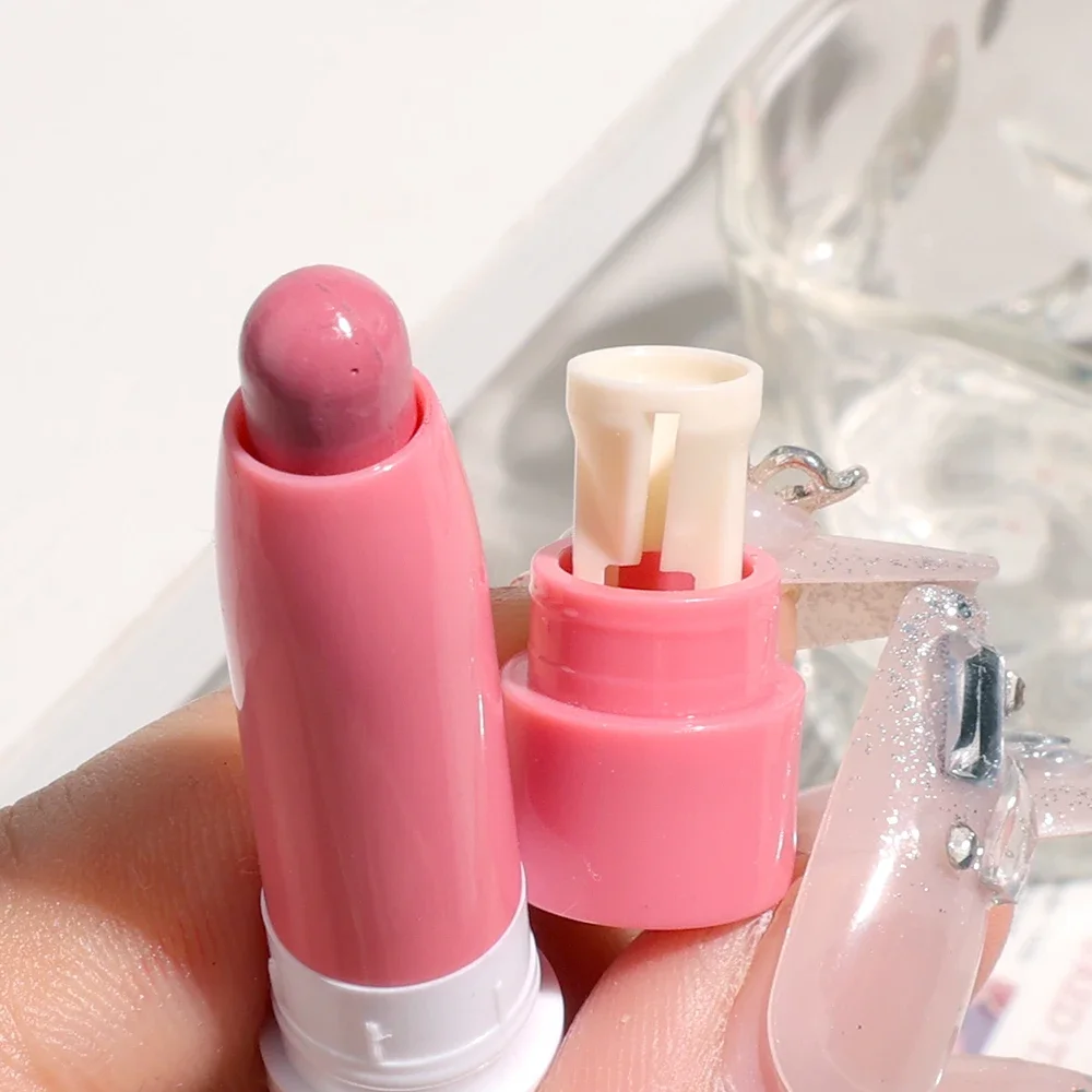 Matte Pink Lipliner Pencil Waterproof Sexy Nude Brown Red Matte Contour Tint Lipstick Lasting Non-stick Cup Lips Makeup Cosmetic 6