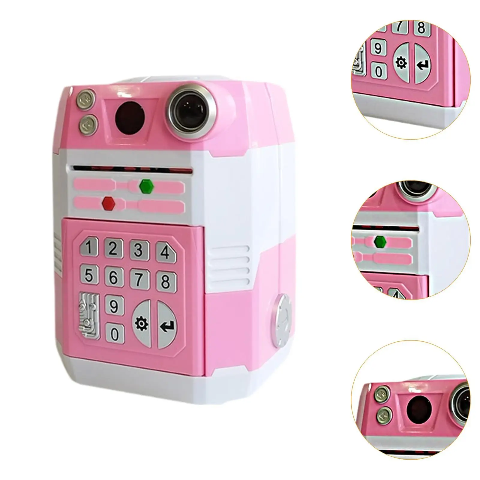 ATM Savings Device for Children, Electronic Money Box with Password Feature