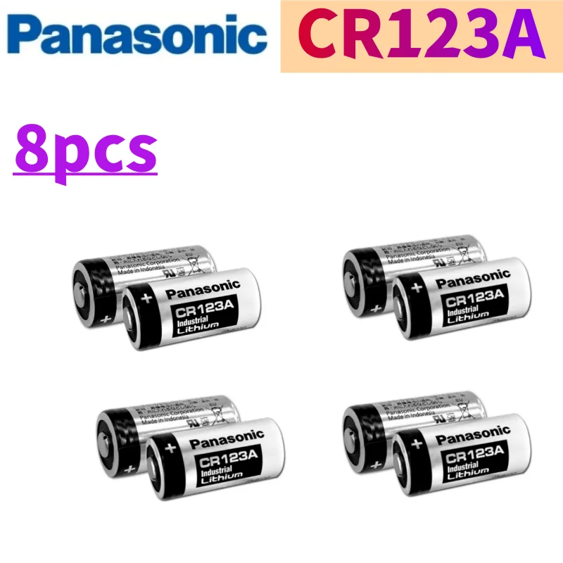 Original Panasonic 123 Lithium 3V Arlo Camera Battery CR123A CR17345 DL123A EL123A 123A 2~10PCS power tool battery rechargeable lithium batteries