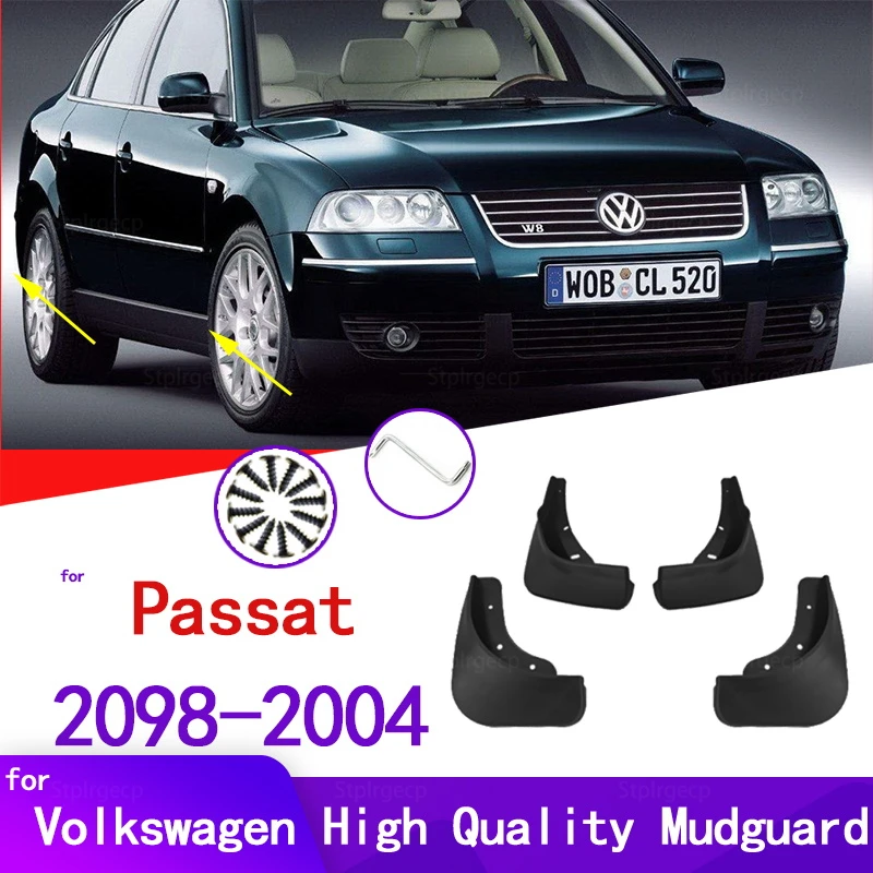 

Литые Брызговики для Volkswagen VW Passat B5 B5.5 1998-2004, брызговики