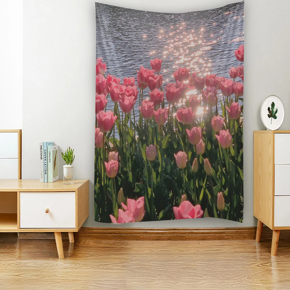 Tapestry Fantasy Art Wall Hanging Cloth Butterfly Home Art Decoration Bohemian Dormitory Bedroom Wall Decoration Tapestry