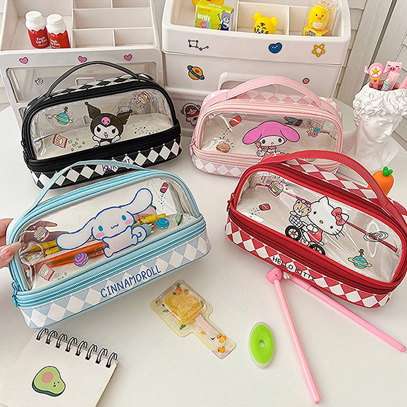 

Карандаш Sanrio Cinnamoroll, ручка большой вместимости с рисунком Hello Kitty