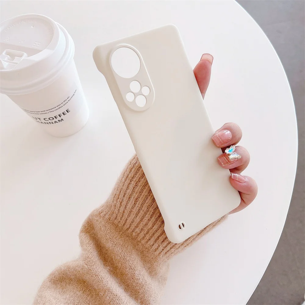 Capa de telemóvel mate cor de doce para huawei nova 9 e 8 pro_voghion.com