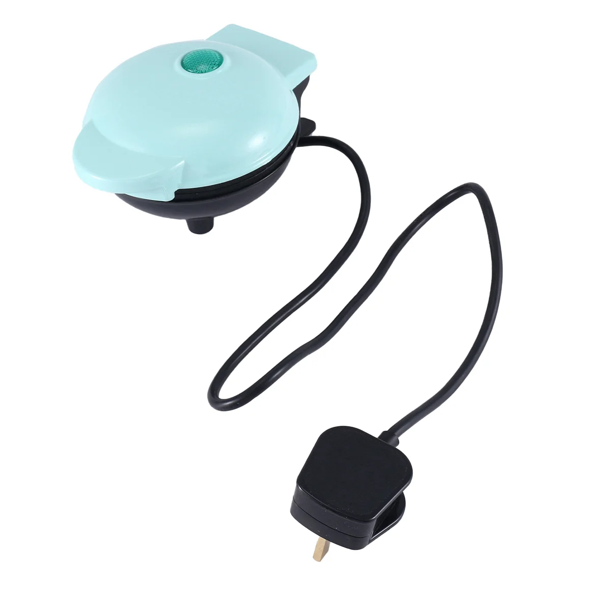 Mini-Maker is Suitable for Single Waffle, Brown and Ketogenic Waffle, Which is Easy to Clean UK Plug