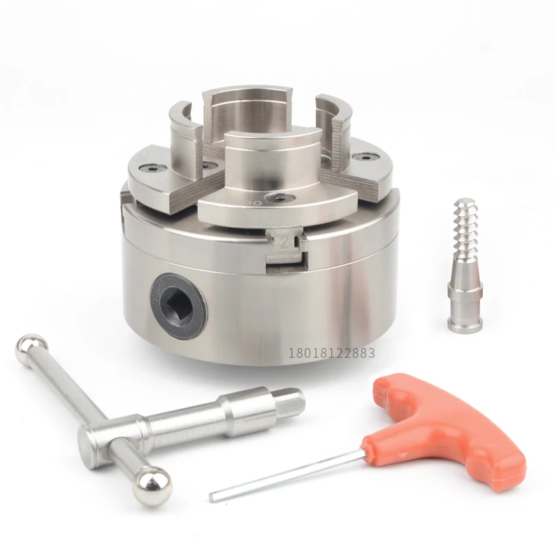 WoodLathe Chuck Self Centering 4 Jaw Wood Turning Chuck 4" 100mm