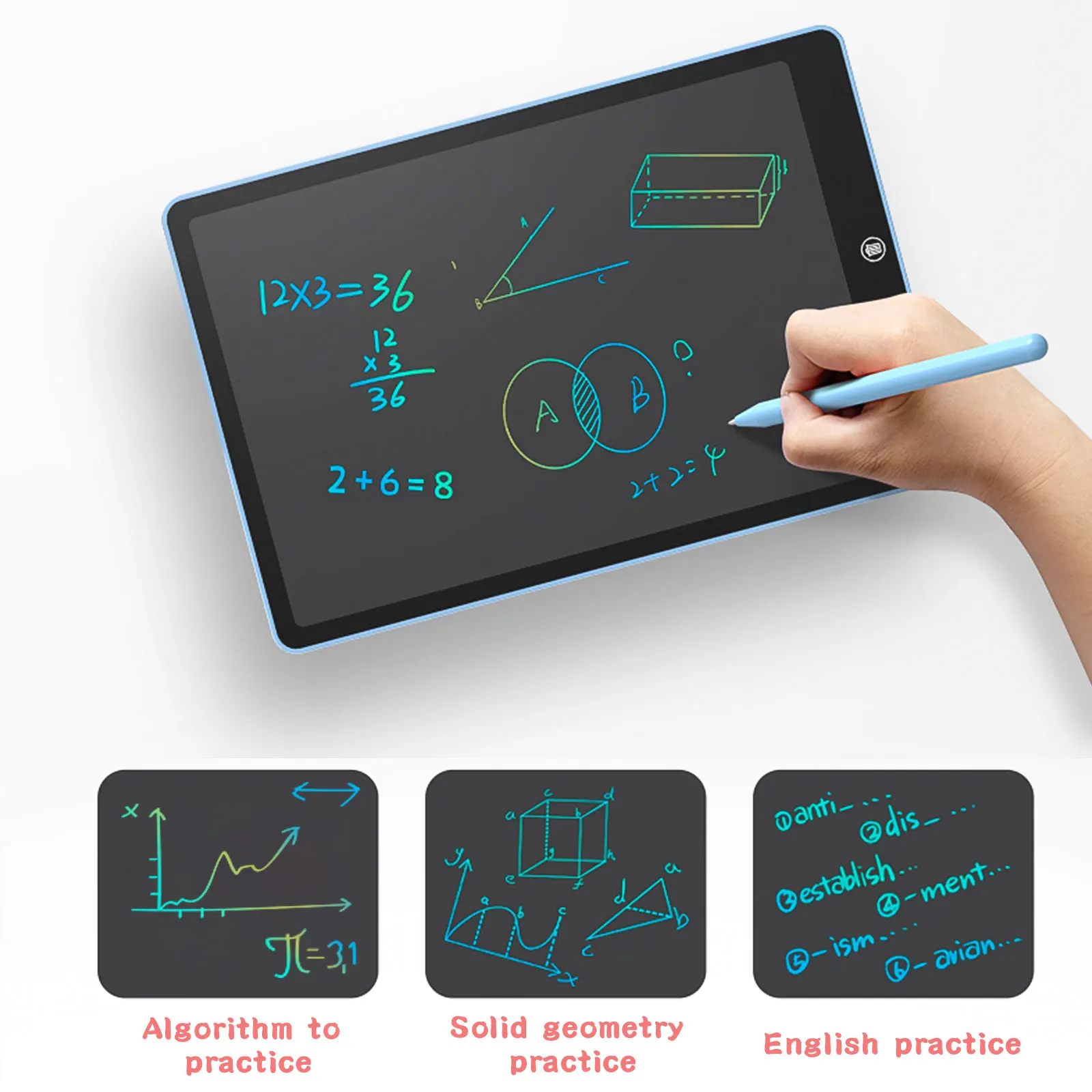 

16inch Children's Magic Blackboard LCD Drawing Tablet Toys for Girls Digital Notebook Big Size Graphics Board Writing Pad New