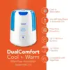Dual Comfort Cool + Warm Mist Humidifier for Bedrooms With Fusion Technology, Compatible with Vicks VapoPads and Vicks Vap 4
